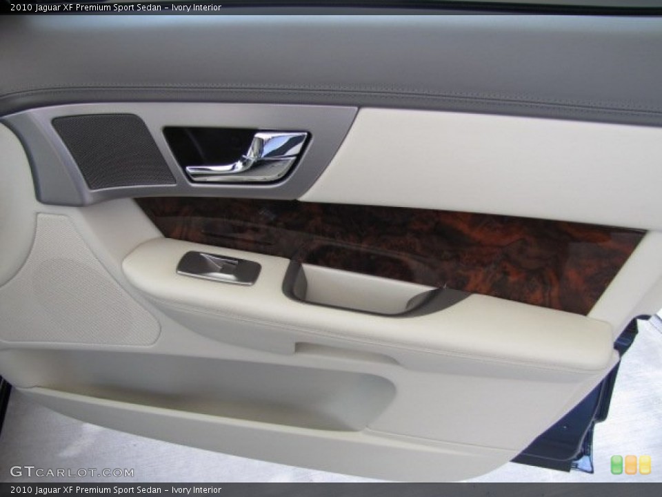 Ivory Interior Door Panel for the 2010 Jaguar XF Premium Sport Sedan #82651080