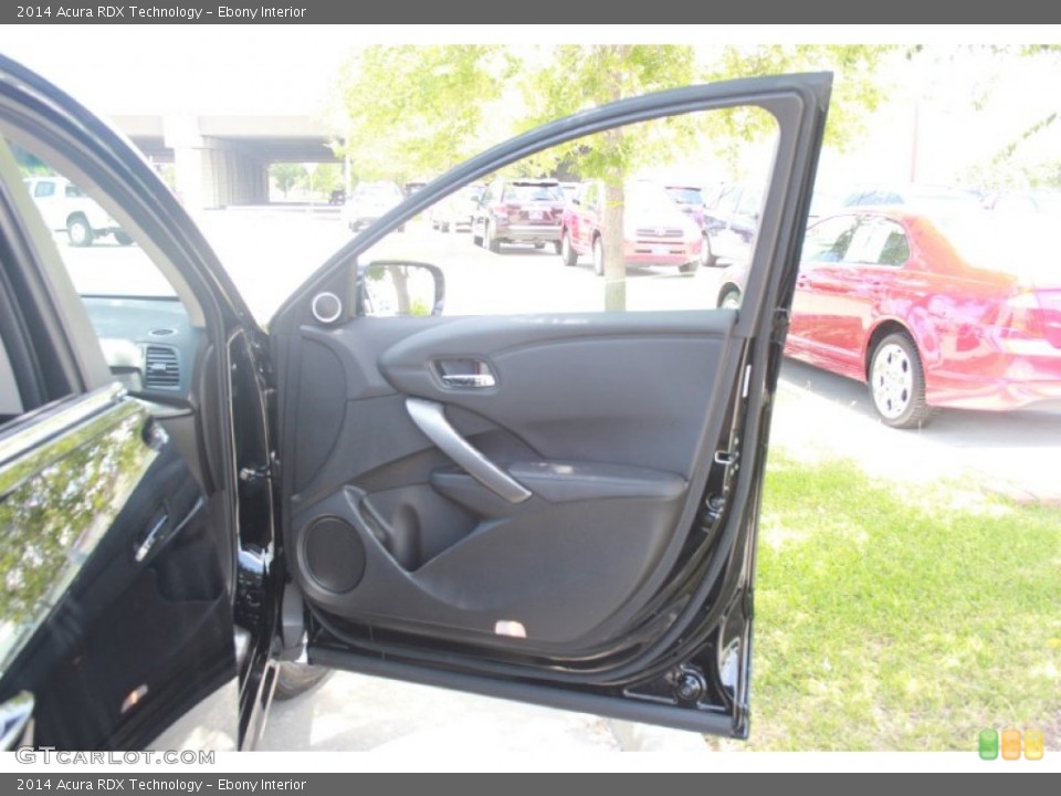Ebony Interior Door Panel for the 2014 Acura RDX Technology #82653094