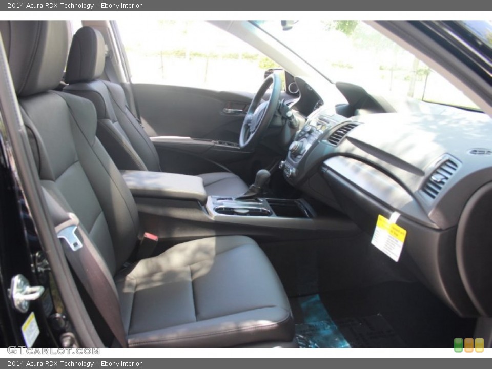 Ebony Interior Front Seat for the 2014 Acura RDX Technology #82653112