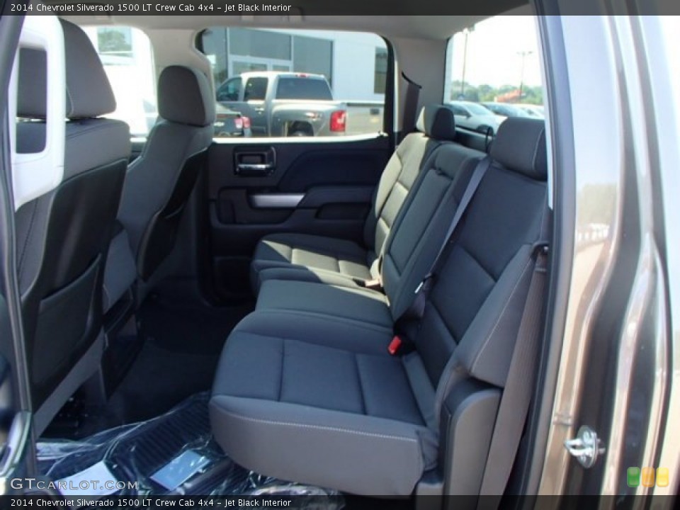 Jet Black Interior Rear Seat for the 2014 Chevrolet Silverado 1500 LT Crew Cab 4x4 #82653293