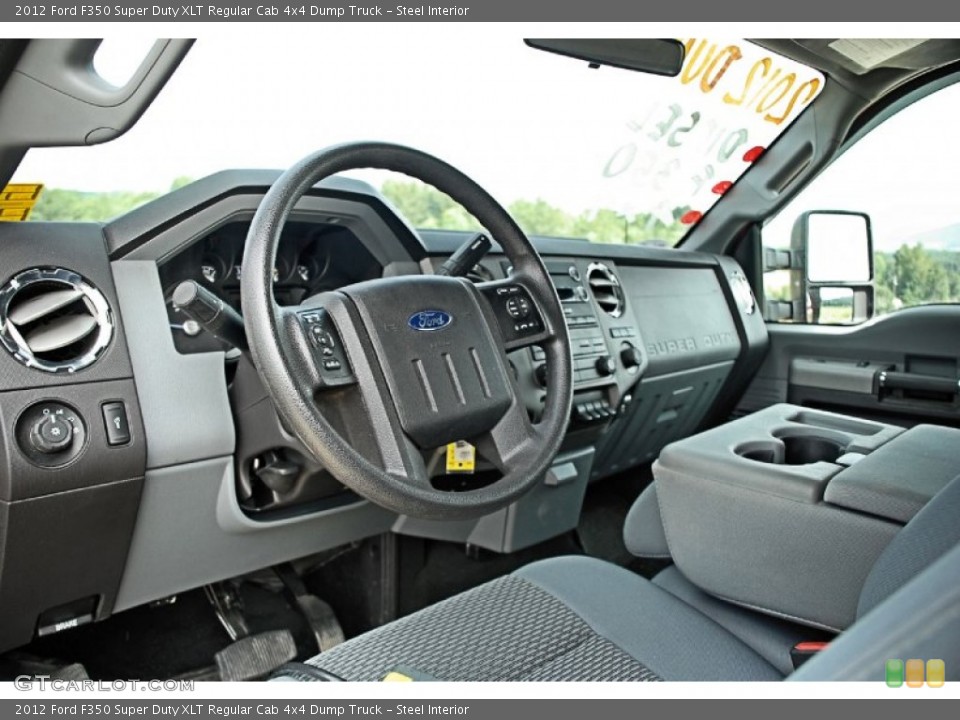 Steel Interior Dashboard for the 2012 Ford F350 Super Duty XLT Regular Cab 4x4 Dump Truck #82656157