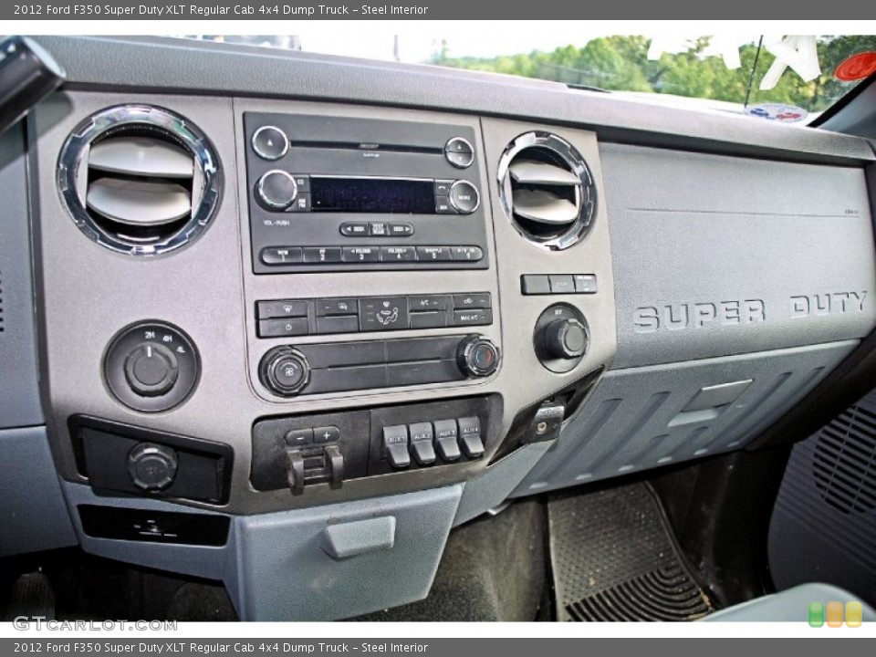 Steel Interior Controls for the 2012 Ford F350 Super Duty XLT Regular Cab 4x4 Dump Truck #82656179