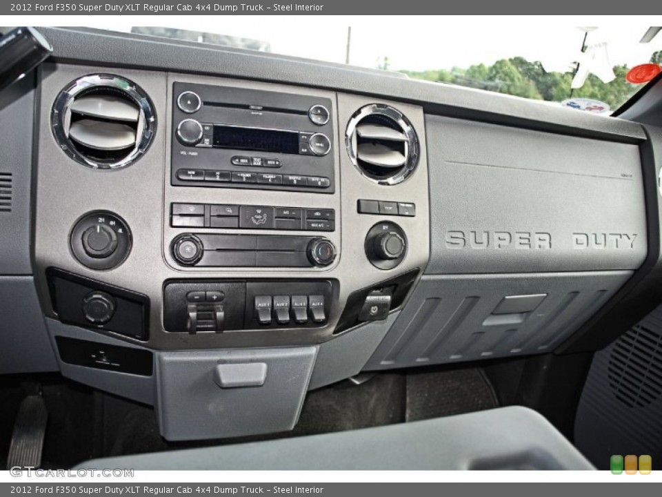 Steel Interior Controls for the 2012 Ford F350 Super Duty XLT Regular Cab 4x4 Dump Truck #82656259