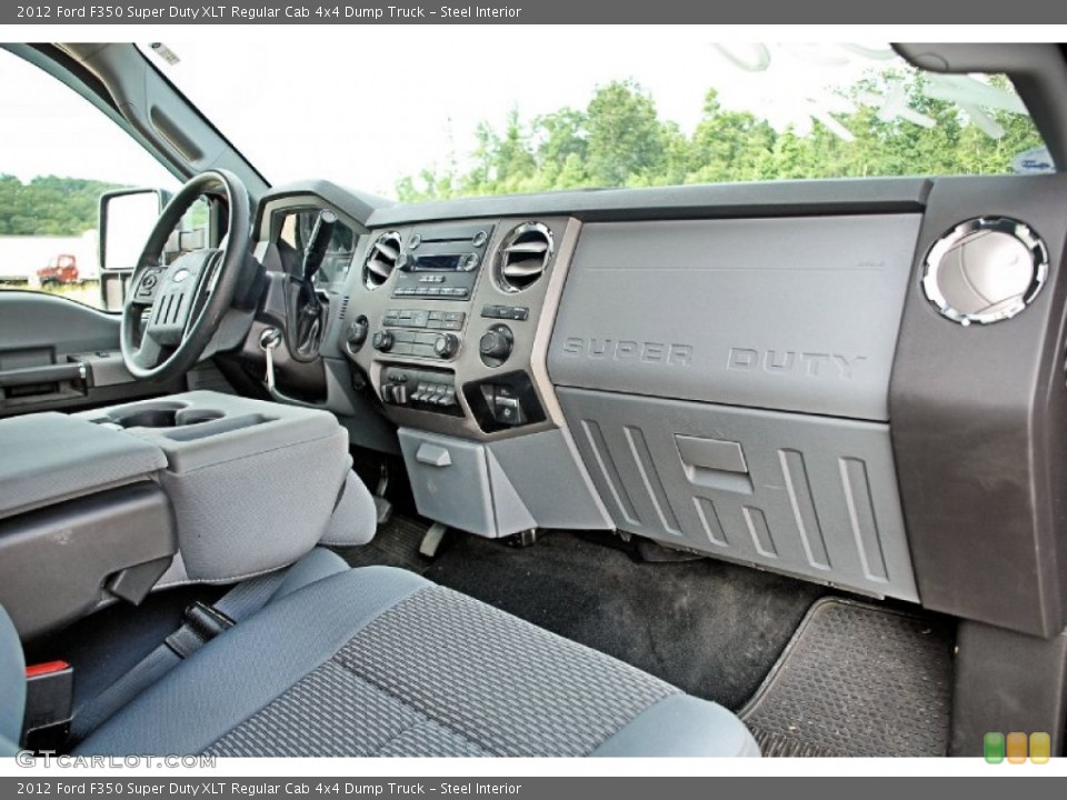 Steel Interior Dashboard for the 2012 Ford F350 Super Duty XLT Regular Cab 4x4 Dump Truck #82656360
