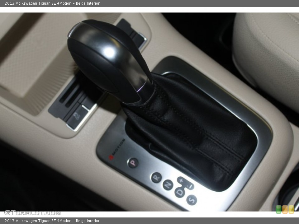 Beige Interior Transmission for the 2013 Volkswagen Tiguan SE 4Motion #82656376