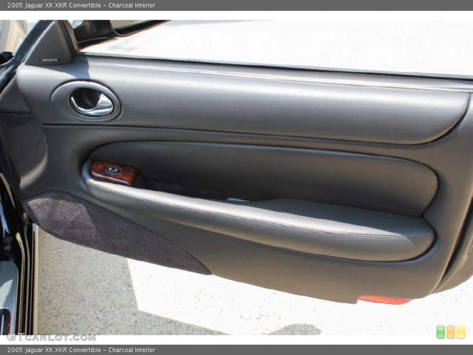 Charcoal Interior Door Panel for the 2005 Jaguar XK XKR Convertible #82657369