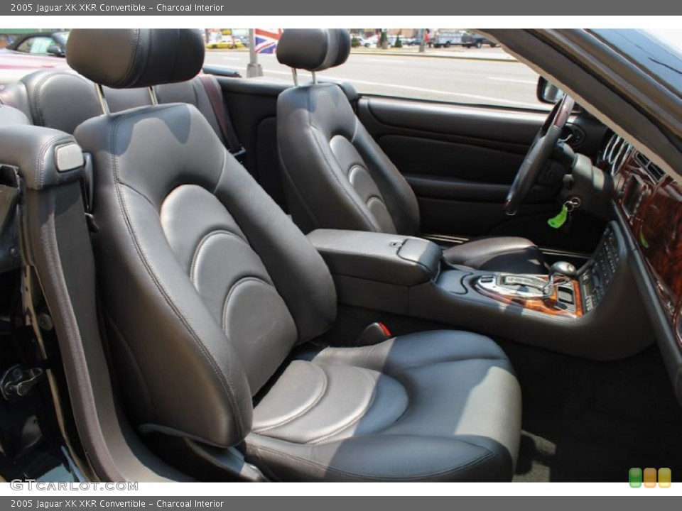 Charcoal Interior Front Seat for the 2005 Jaguar XK XKR Convertible #82657380