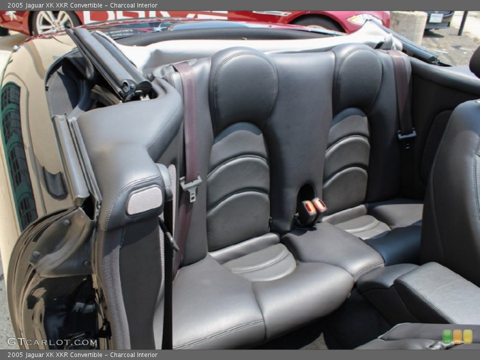 Charcoal Interior Rear Seat for the 2005 Jaguar XK XKR Convertible #82657434