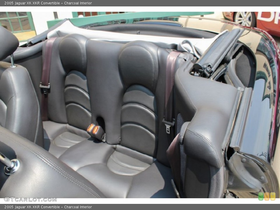 Charcoal Interior Rear Seat for the 2005 Jaguar XK XKR Convertible #82657555