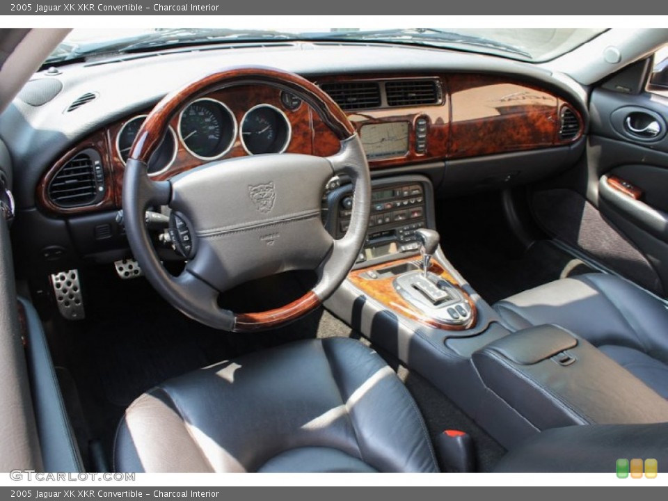Charcoal Interior Prime Interior for the 2005 Jaguar XK XKR Convertible #82657707