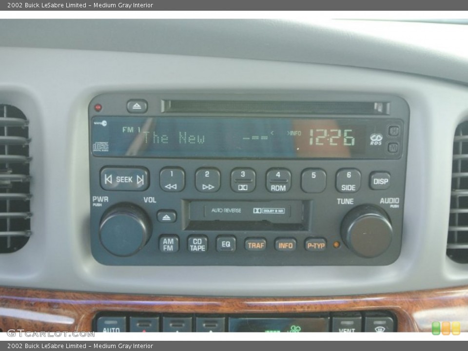 Medium Gray Interior Audio System for the 2002 Buick LeSabre Limited #82659291