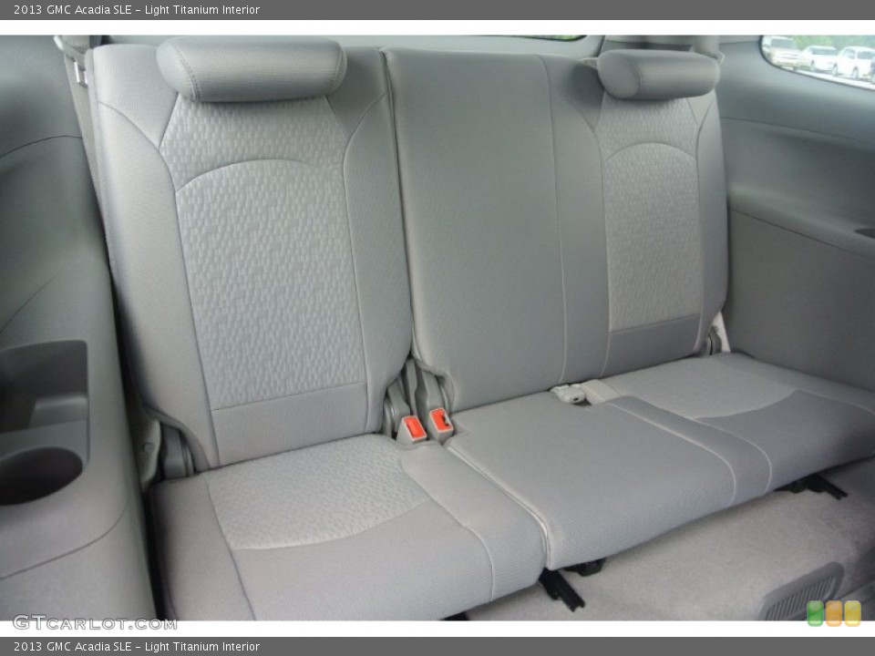 Light Titanium Interior Rear Seat for the 2013 GMC Acadia SLE #82660531