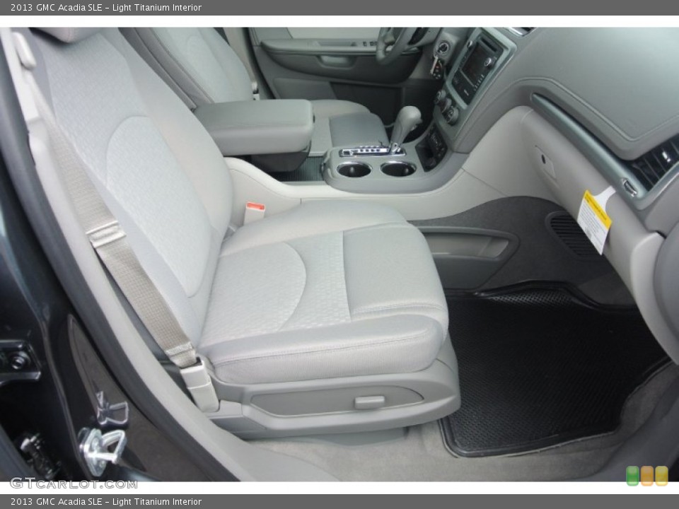 Light Titanium Interior Front Seat for the 2013 GMC Acadia SLE #82660556