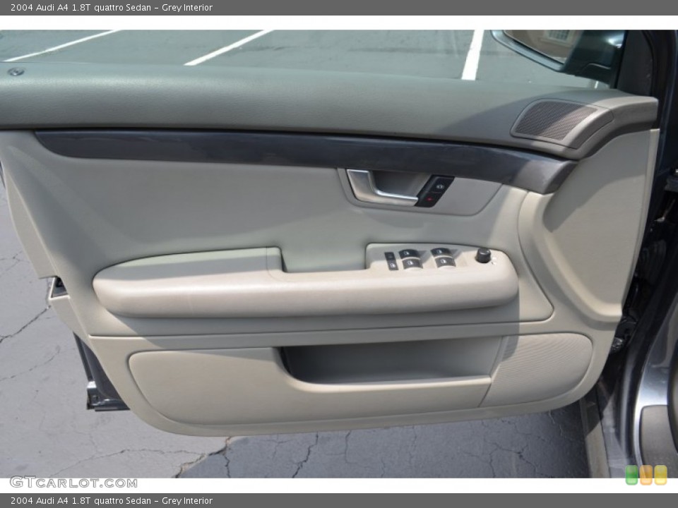 Grey Interior Door Panel for the 2004 Audi A4 1.8T quattro Sedan #82661570