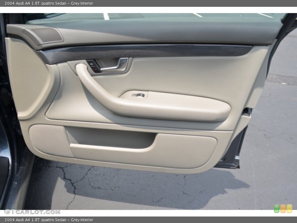 Grey Interior Door Panel for the 2004 Audi A4 1.8T quattro Sedan #82661614