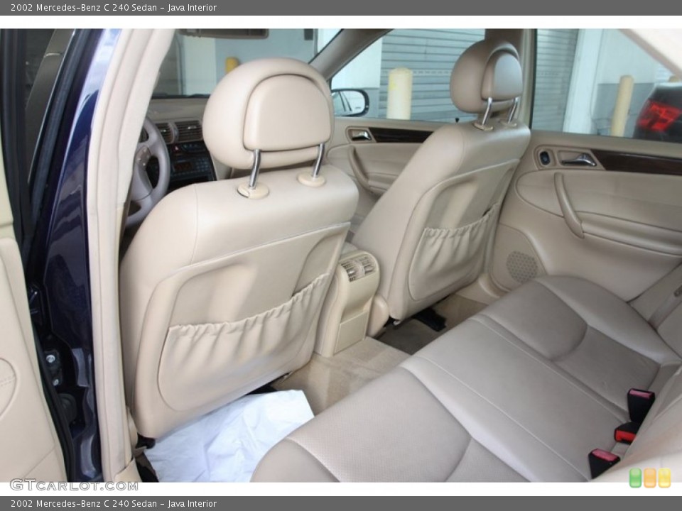 Java Interior Rear Seat for the 2002 Mercedes-Benz C 240 Sedan #82662349