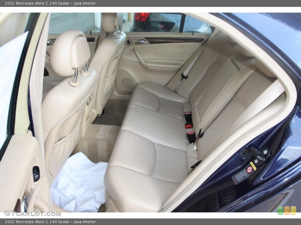 Java Interior Rear Seat for the 2002 Mercedes-Benz C 240 Sedan #82662367