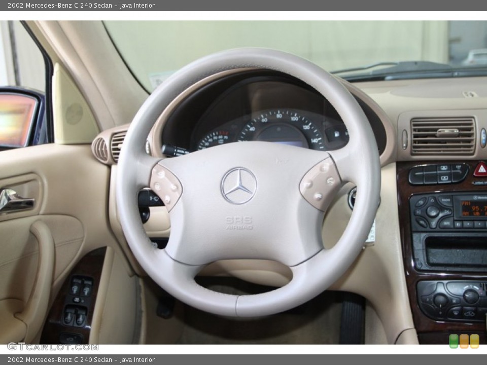Java Interior Steering Wheel for the 2002 Mercedes-Benz C 240 Sedan #82662406