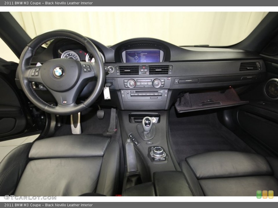 Black Novillo Leather Interior Dashboard for the 2011 BMW M3 Coupe #82663354