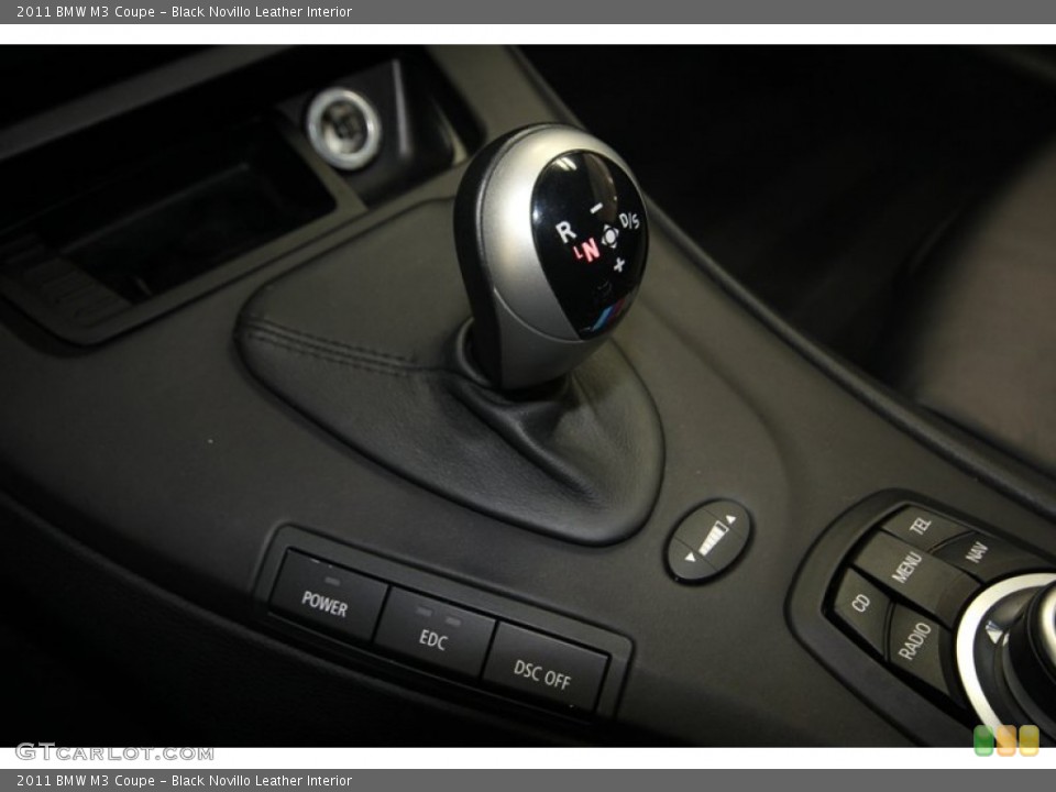 Black Novillo Leather Interior Transmission for the 2011 BMW M3 Coupe #82663685