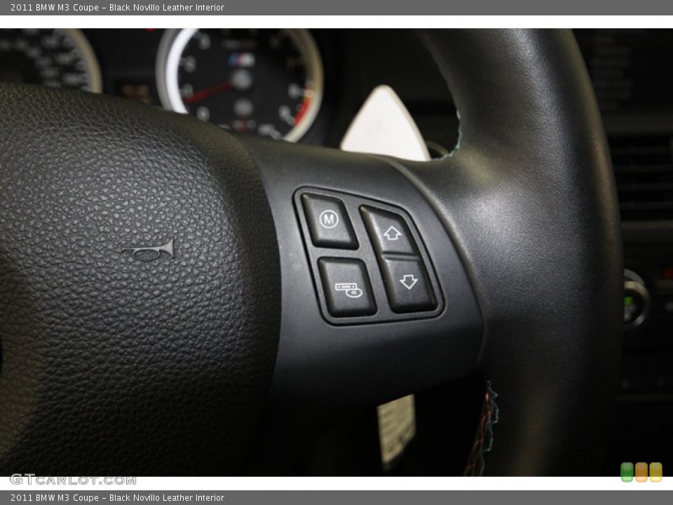 Black Novillo Leather Interior Controls for the 2011 BMW M3 Coupe #82663771