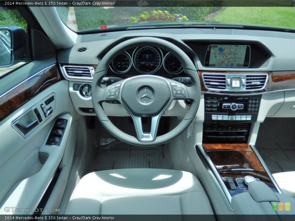 Gray/Dark Gray Interior Dashboard for the 2014 Mercedes-Benz E 350 Sedan #82664067