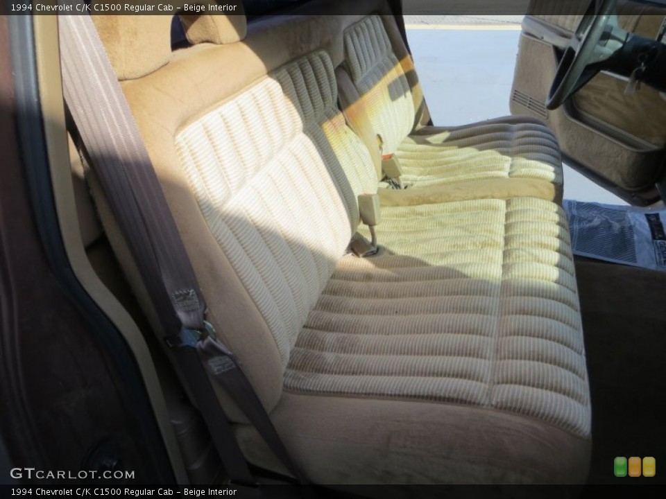 Beige Interior Front Seat for the 1994 Chevrolet C/K C1500 Regular Cab #82667812