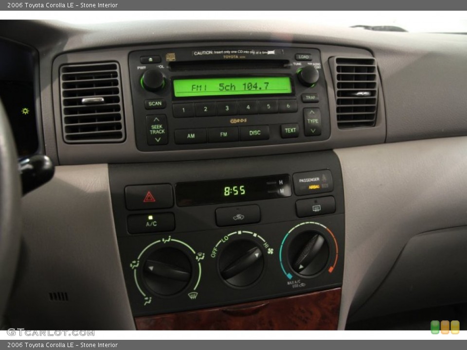 Stone Interior Controls for the 2006 Toyota Corolla LE #82669045