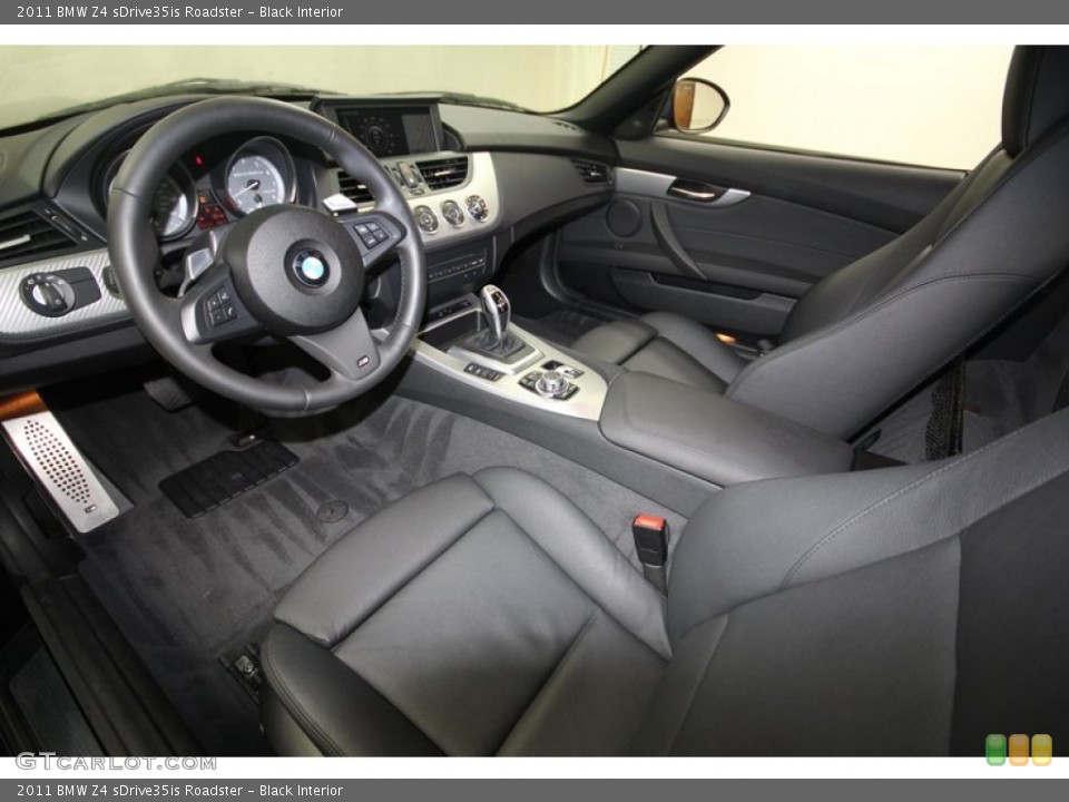 Black Interior Prime Interior for the 2011 BMW Z4 sDrive35is Roadster #82669651
