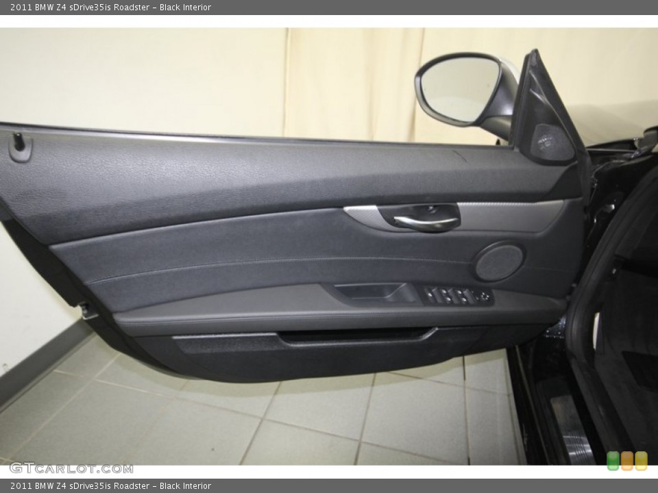 Black Interior Door Panel for the 2011 BMW Z4 sDrive35is Roadster #82669657