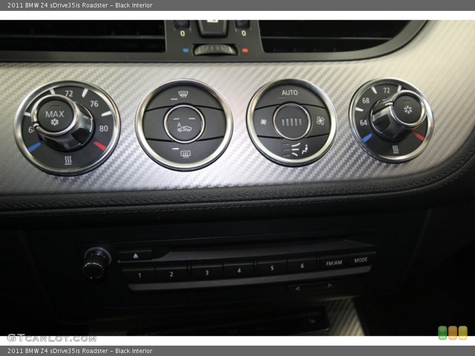 Black Interior Controls for the 2011 BMW Z4 sDrive35is Roadster #82669684