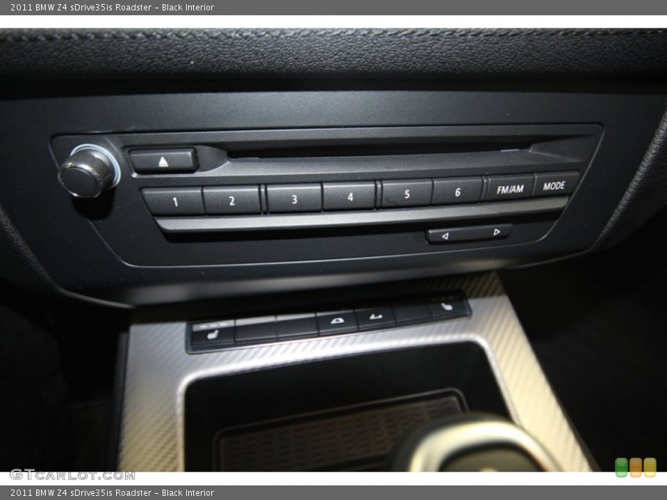 Black Interior Controls for the 2011 BMW Z4 sDrive35is Roadster #82669690