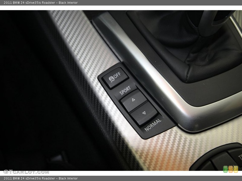 Black Interior Controls for the 2011 BMW Z4 sDrive35is Roadster #82669703