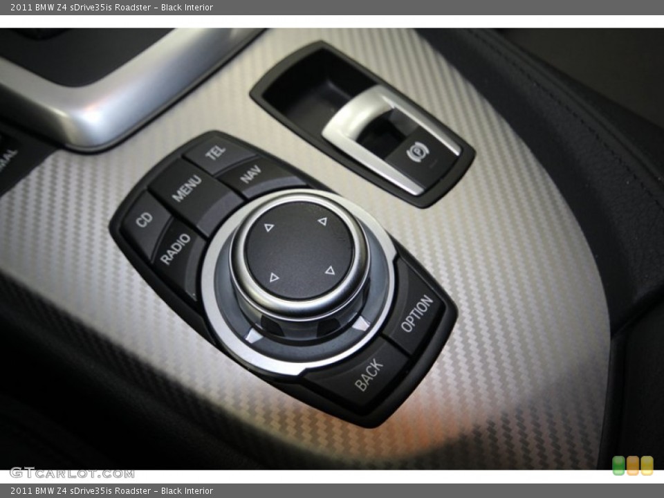 Black Interior Controls for the 2011 BMW Z4 sDrive35is Roadster #82669714
