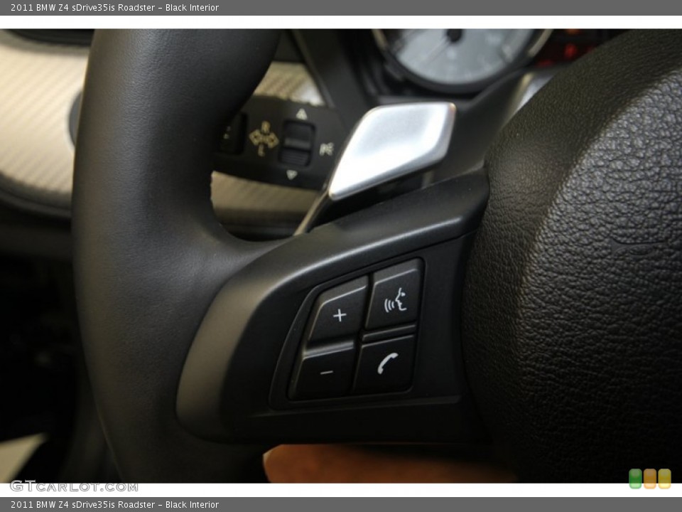 Black Interior Controls for the 2011 BMW Z4 sDrive35is Roadster #82669732