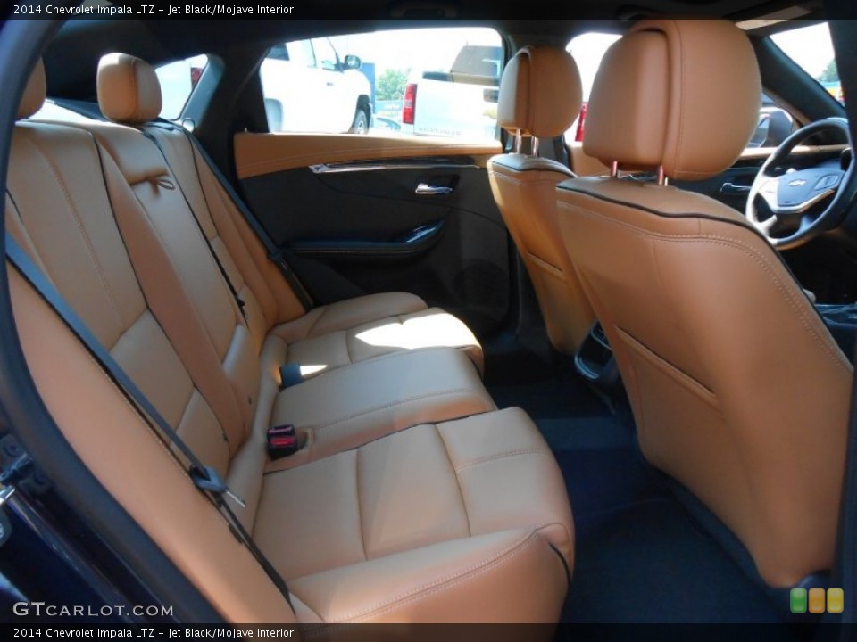 Jet Black/Mojave Interior Rear Seat for the 2014 Chevrolet Impala LTZ #82671281