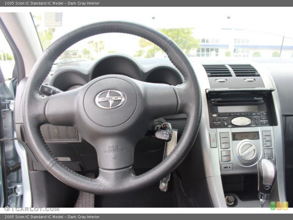 Dark Gray Interior Steering Wheel for the 2005 Scion tC  #82675213