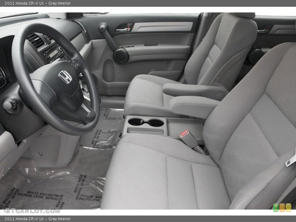 Gray Interior Front Seat for the 2011 Honda CR-V LX #82675930