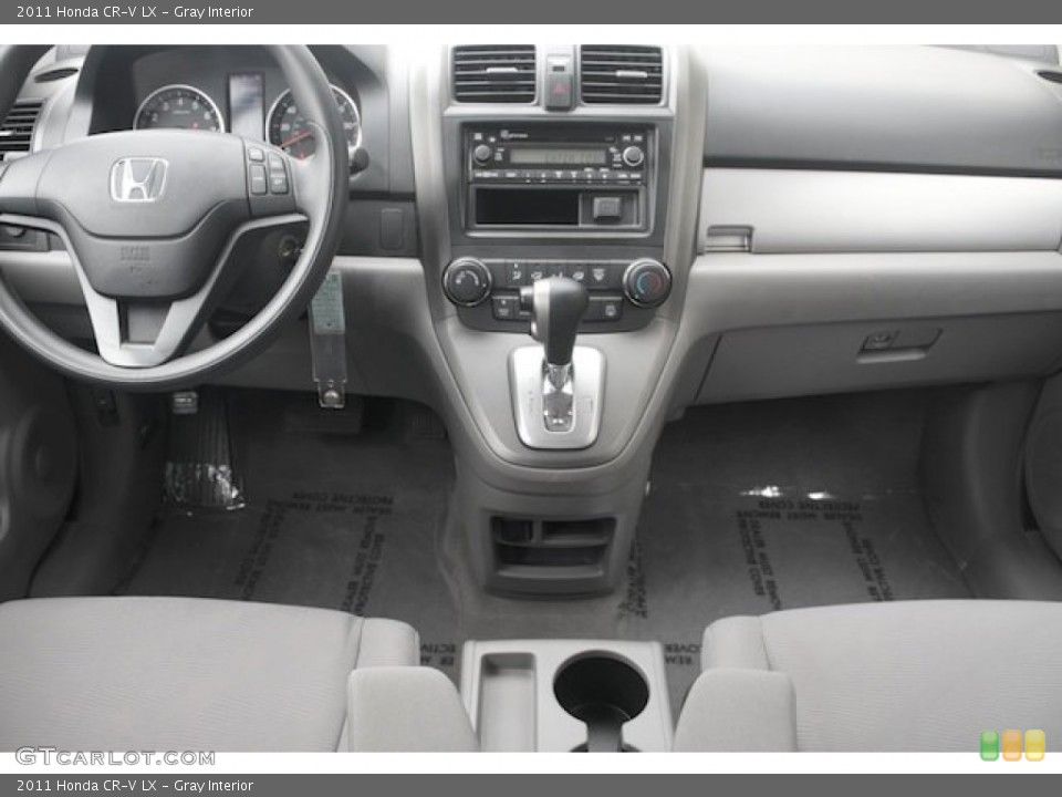 Gray Interior Dashboard for the 2011 Honda CR-V LX #82675969