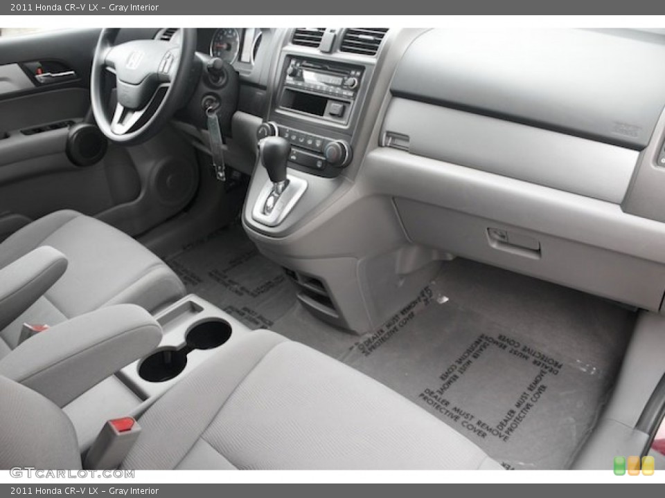 Gray Interior Dashboard for the 2011 Honda CR-V LX #82676280