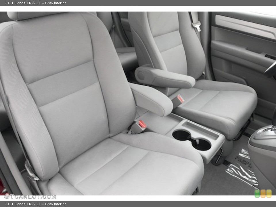 Gray Interior Front Seat for the 2011 Honda CR-V LX #82676299