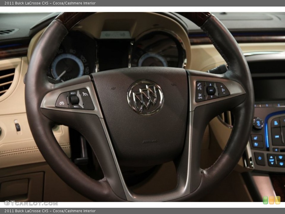 Cocoa/Cashmere Interior Steering Wheel for the 2011 Buick LaCrosse CXS #82676529