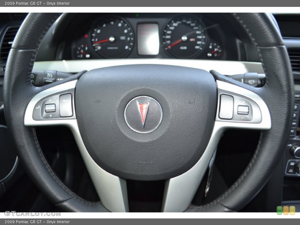 Onyx Interior Steering Wheel for the 2009 Pontiac G8 GT #82677091