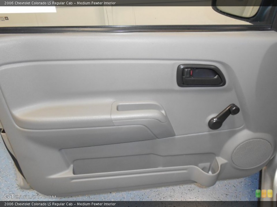 Medium Pewter Interior Door Panel for the 2006 Chevrolet Colorado LS Regular Cab #82678817