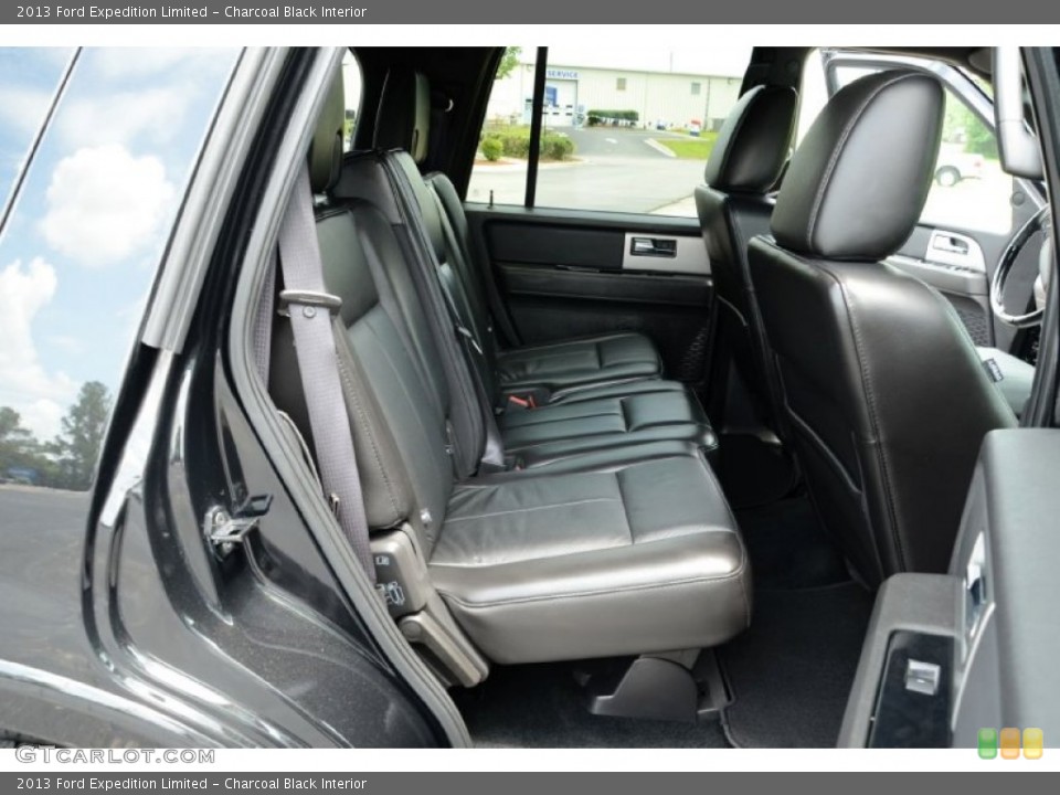 Charcoal Black Interior Rear Seat for the 2013 Ford Expedition Limited #82679394