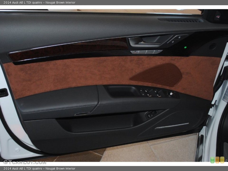 Nougat Brown Interior Door Panel for the 2014 Audi A8 L TDI quattro #82682668