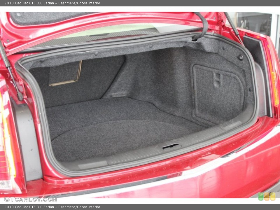 Cashmere/Cocoa Interior Trunk for the 2010 Cadillac CTS 3.0 Sedan #82684606