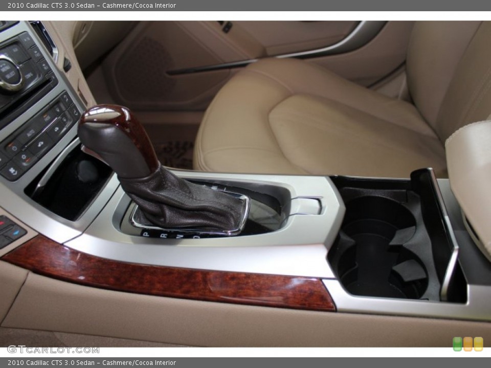 Cashmere/Cocoa Interior Transmission for the 2010 Cadillac CTS 3.0 Sedan #82684654