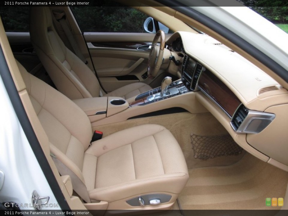 Luxor Beige Interior Front Seat for the 2011 Porsche Panamera 4 #82684978