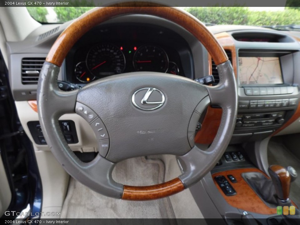 Ivory Interior Steering Wheel for the 2004 Lexus GX 470 #82686461